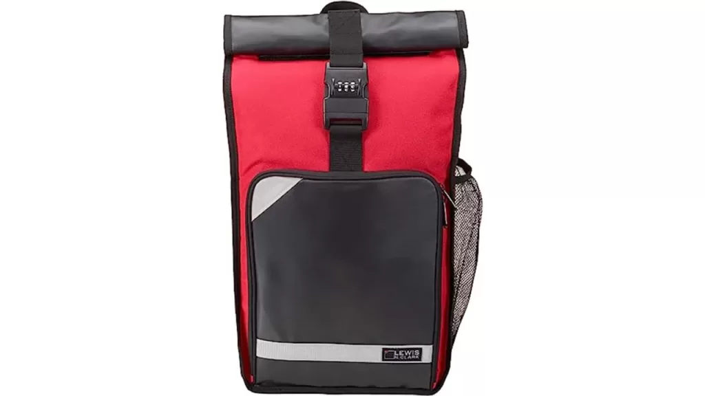 Lewis N. Clark Locking Day Pack + Laptop Bag Sling with 3 Digit Resettable Combination, Padded Shoulder + Back Straps